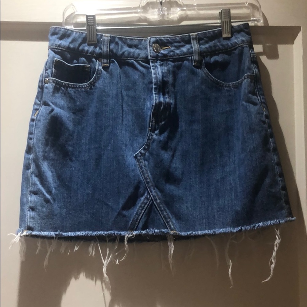 Pacsun denim mini skirt